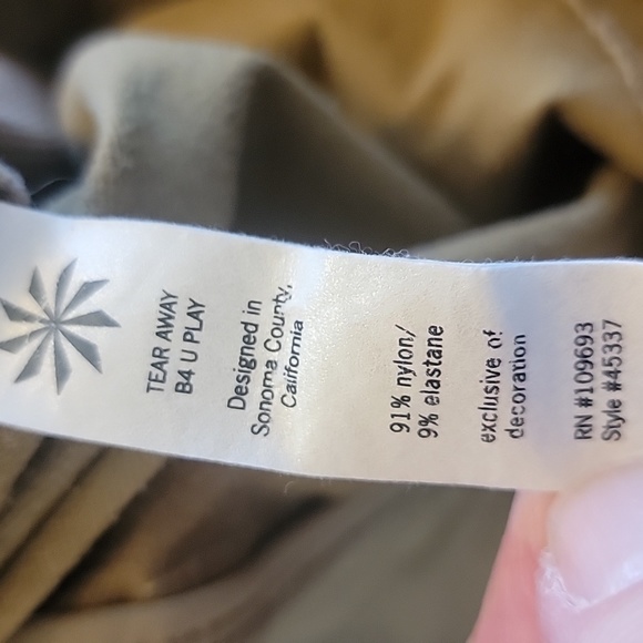 Athleta Brushed Lined Tan Hiking Outdoor Pants - Size 2P - Picture 9 of 9